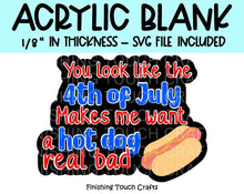 Load image into Gallery viewer, 4th Of July Hotdog