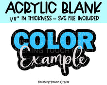 Load image into Gallery viewer, Color Example - For Mock Up