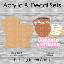 Load image into Gallery viewer, Cafecito Y Chisme White Concha