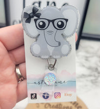 Load image into Gallery viewer, Sitting Elephant (Glasses)