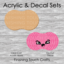 Load image into Gallery viewer, Peanut Ball Pink w/ Face