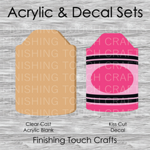 Load image into Gallery viewer, Crayon Pink No Face