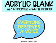 Load image into Gallery viewer, Speech Bubble