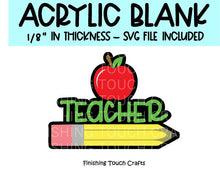 Load image into Gallery viewer, Teacher Pencil