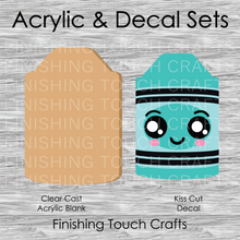 Load image into Gallery viewer, Crayon Pink No Face