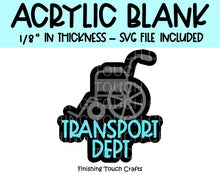 Load image into Gallery viewer, Transport Dept