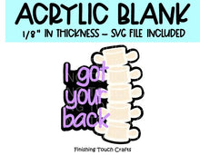 Load image into Gallery viewer, Vertebrae I Got Your Back