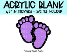 Load image into Gallery viewer, Baby Feet