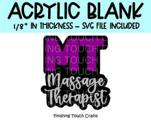 Load image into Gallery viewer, MT Massage Therapist
