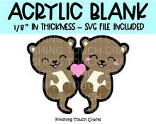 Load image into Gallery viewer, Otters Heart