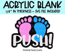 Load image into Gallery viewer, Push Baby Feet