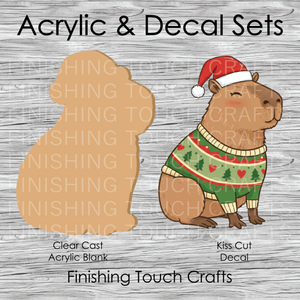 Capybara Santa