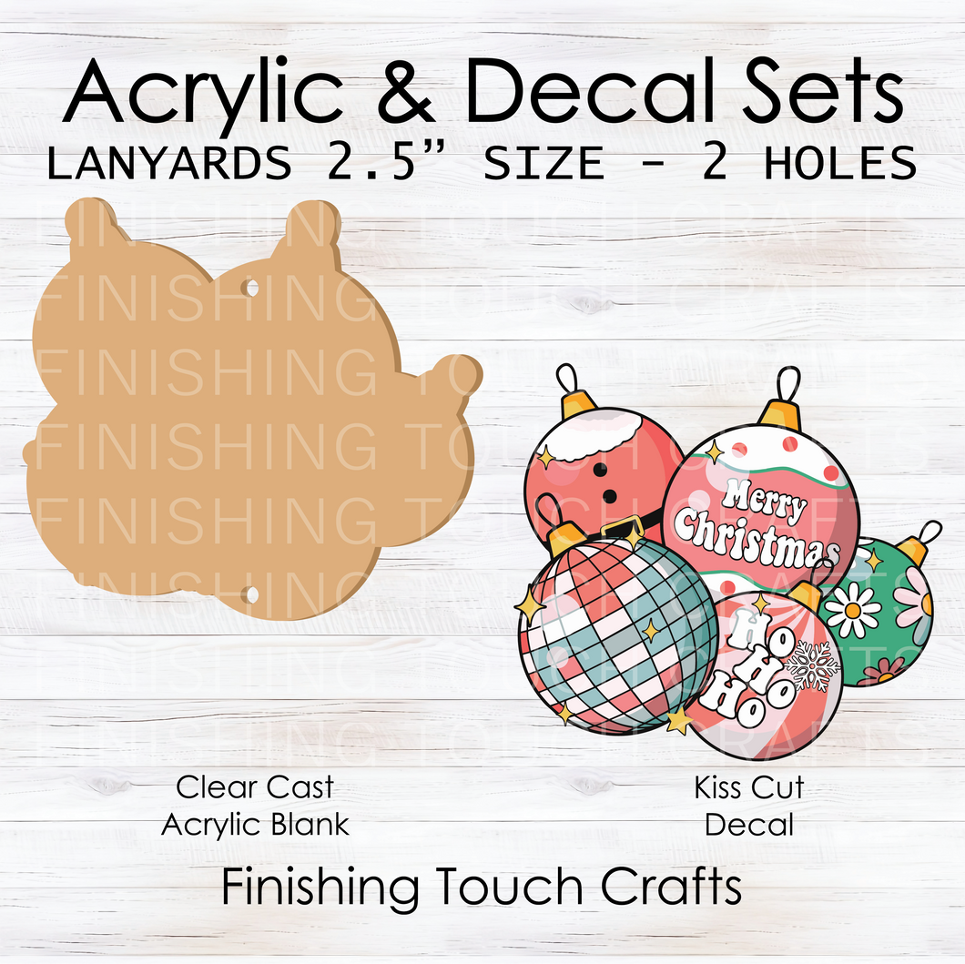 Christmas Ornaments Lanyard