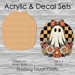 Floral Checkered Ghost