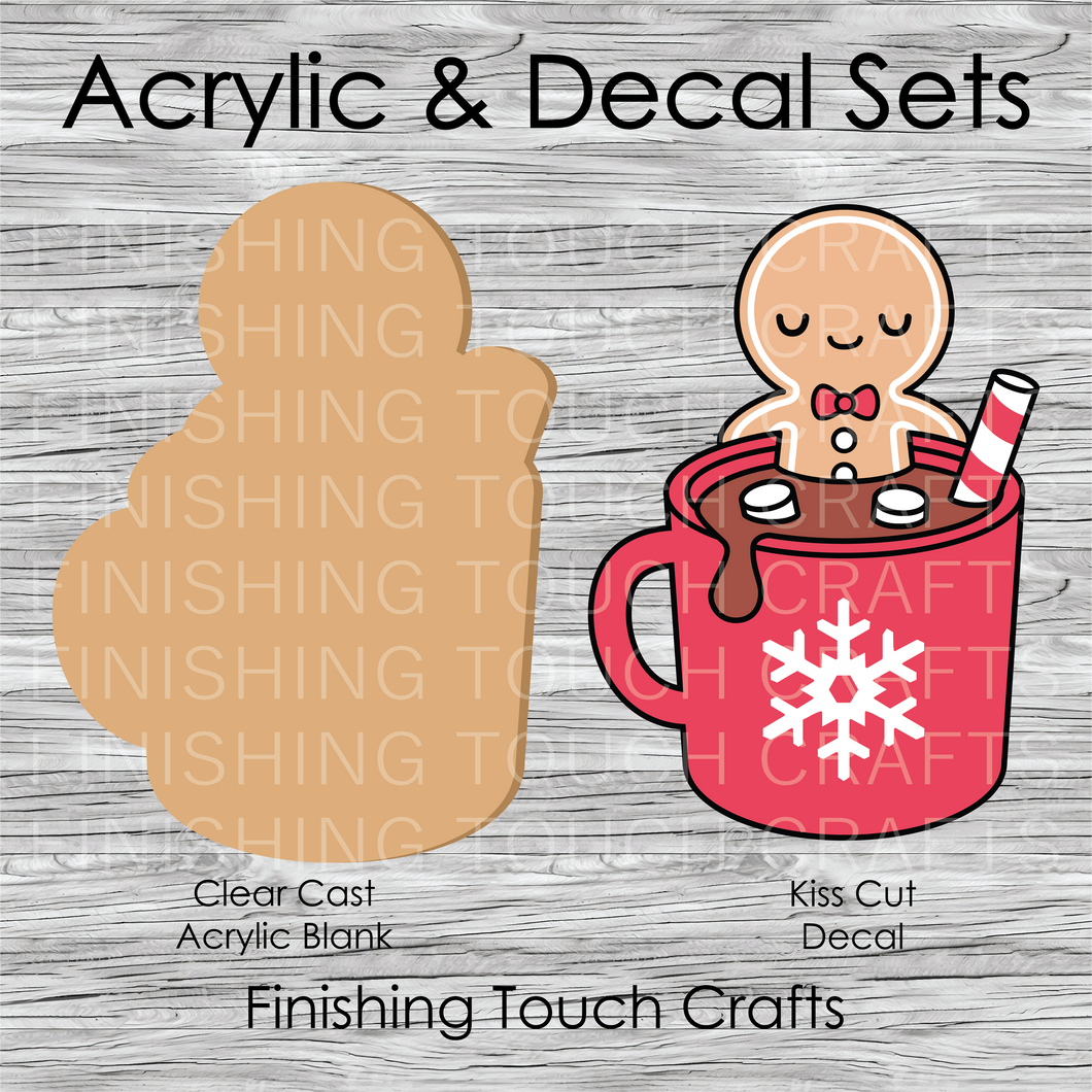Gingerbread in Hot Cocoa