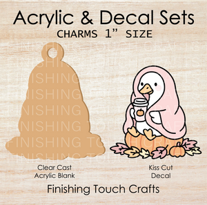 PSL Goose Charm Set of 4