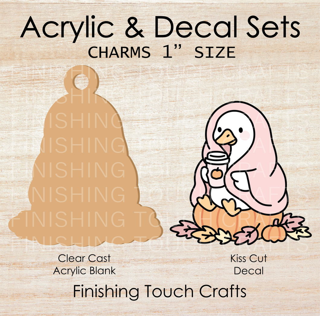 PSL Goose Charm Set of 4