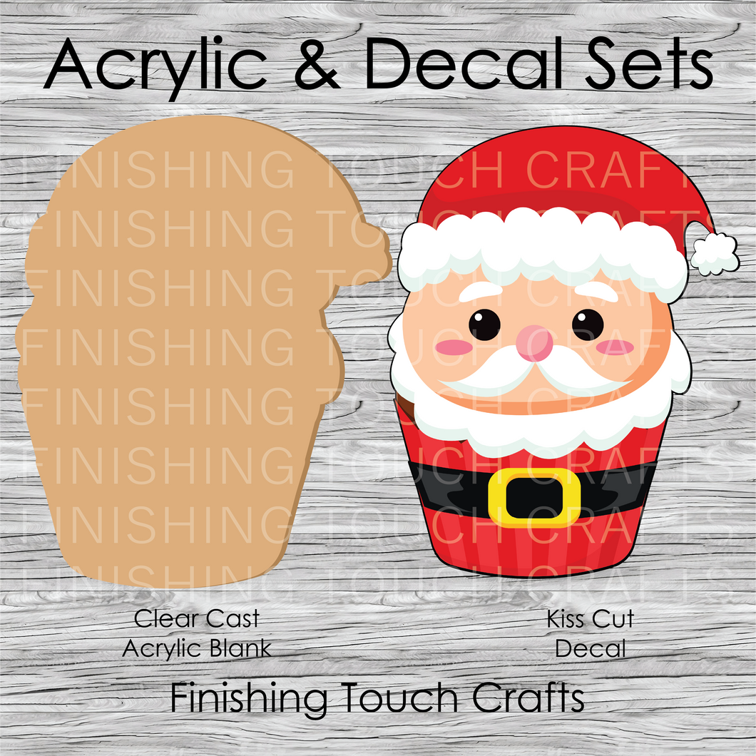 Santa Cupcake
