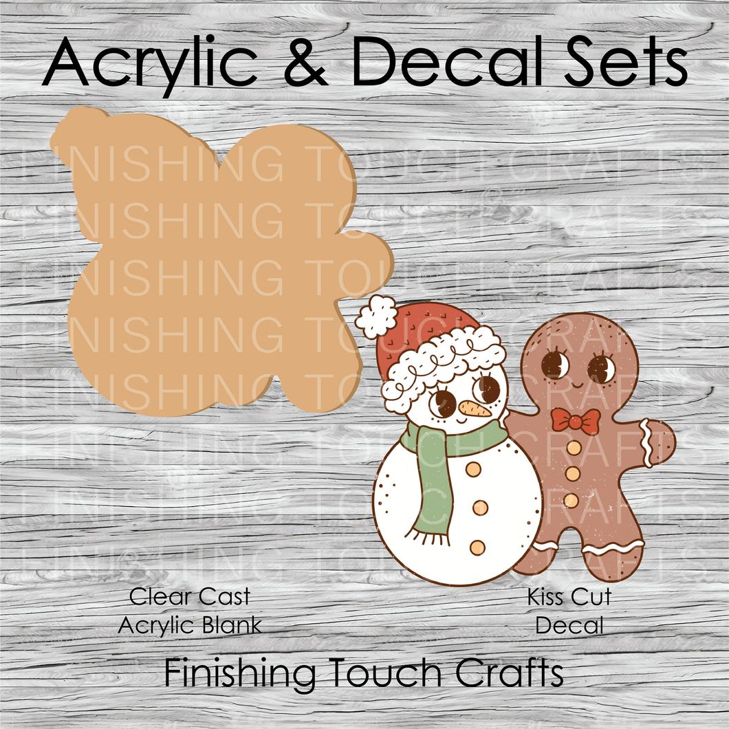 Snowman Gingerbread Man