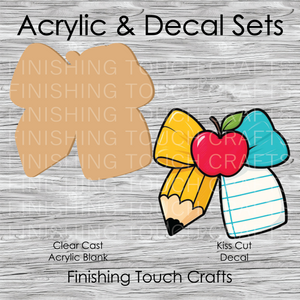 Teacher Supplies Bow