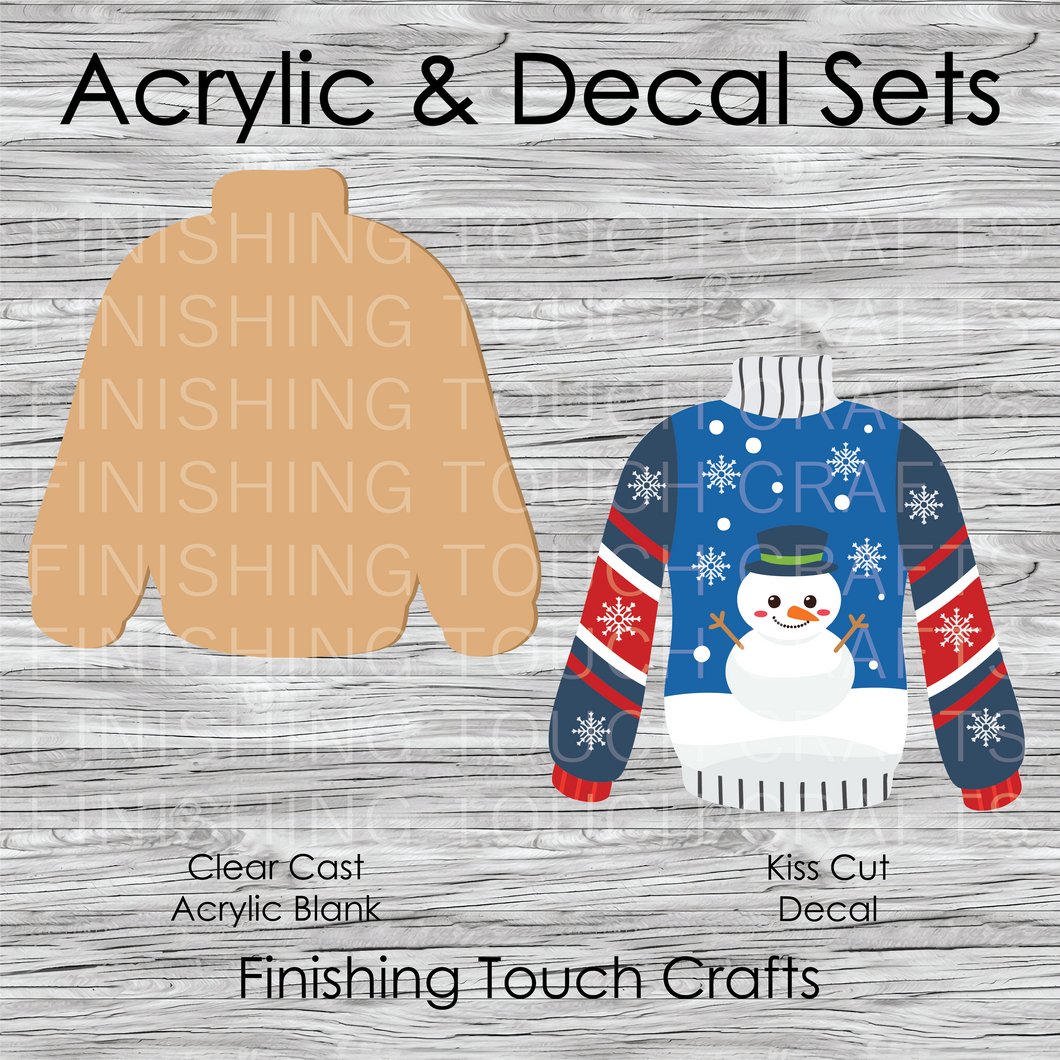 Ugly Sweater Snowman