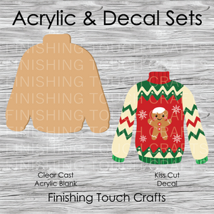 Ugly Sweater Gingerbread Man