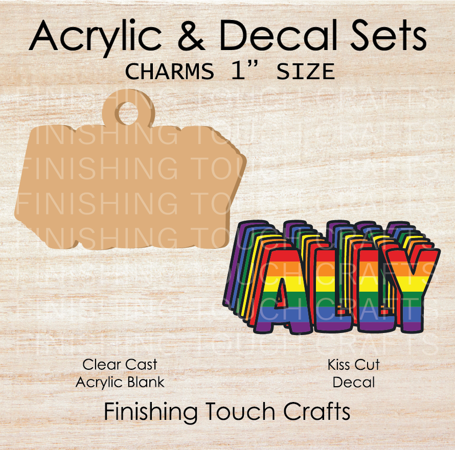 Ally Charm Set of 4