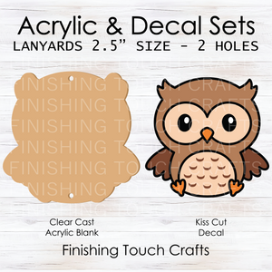 Baby Owl Lanyard