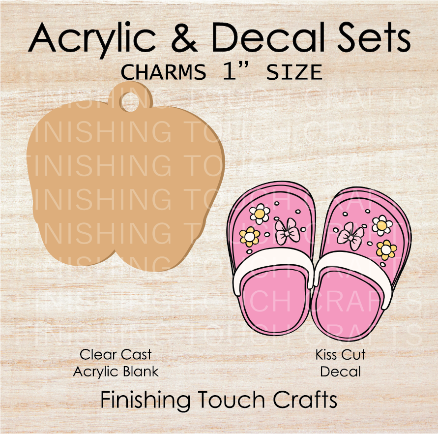 Clogs Charm Set of 4
