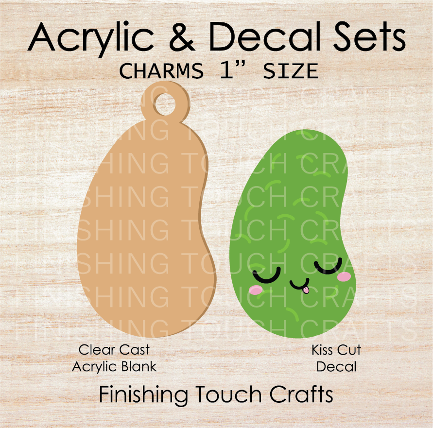Pickle Charm Set of 4