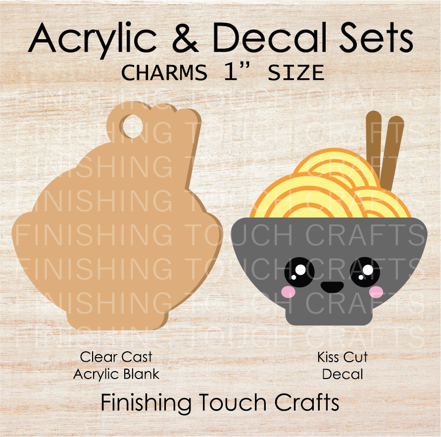 Ramen Charm Set of 4