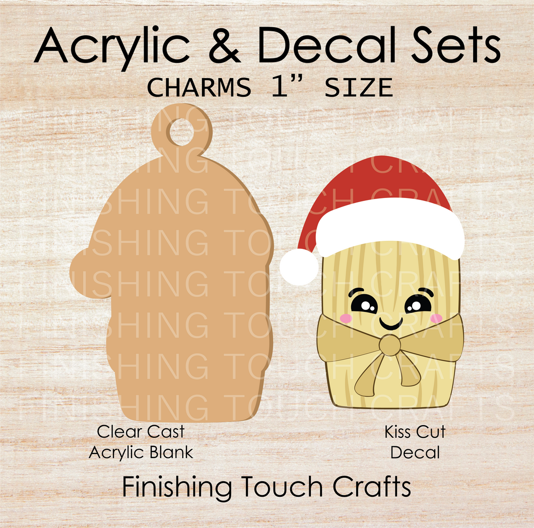 Tamale Santa Charm Set of 4