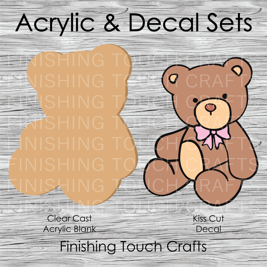 Teddy Bear Plush Pink