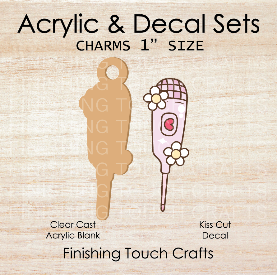 Thermometer Charm Set of 4