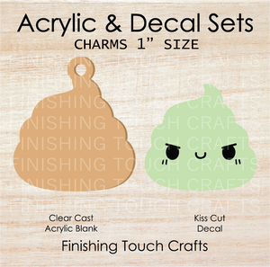 Wasabi Charm Set of 4