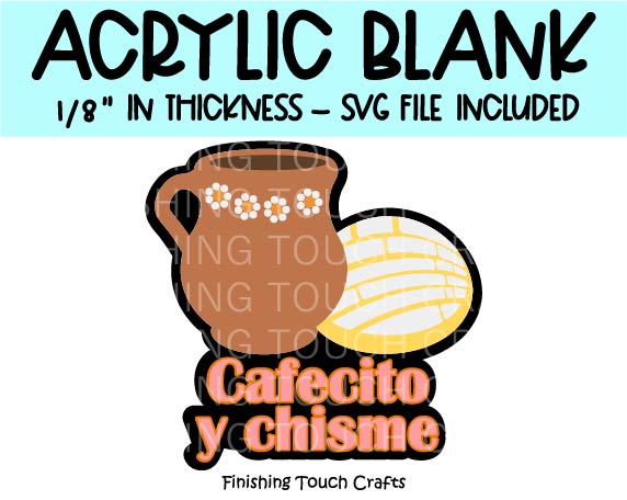 Cafecito & Chisme 24oz Cold Cup – BOLD Crafting