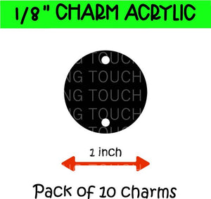 Circle Bracelet Charm - 10 Pack
