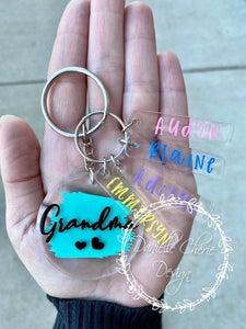 Rectangle Charm - 10 Pack
